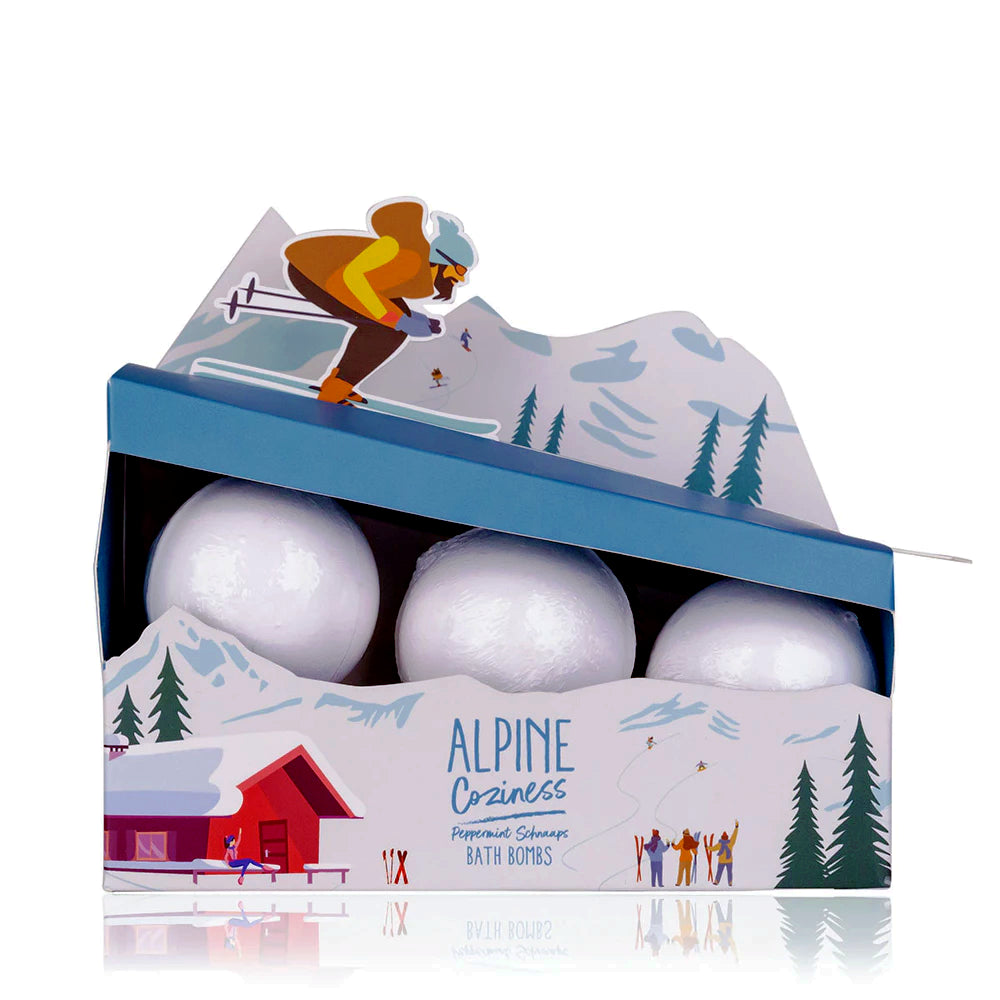 Badebombe ALPINE COZINESS in Geschenkbox