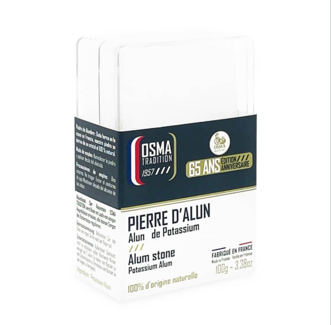Osma Tradition Alaun Stein in Kunststoff-Box 100gr
