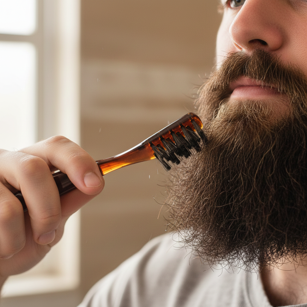 Bartbürste Havanna