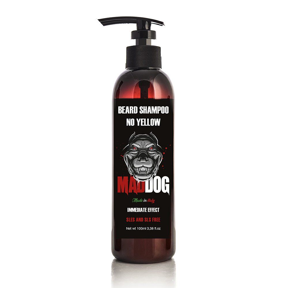 Bartshampoo Mad Dog ohne Gelbstich, 100 ml