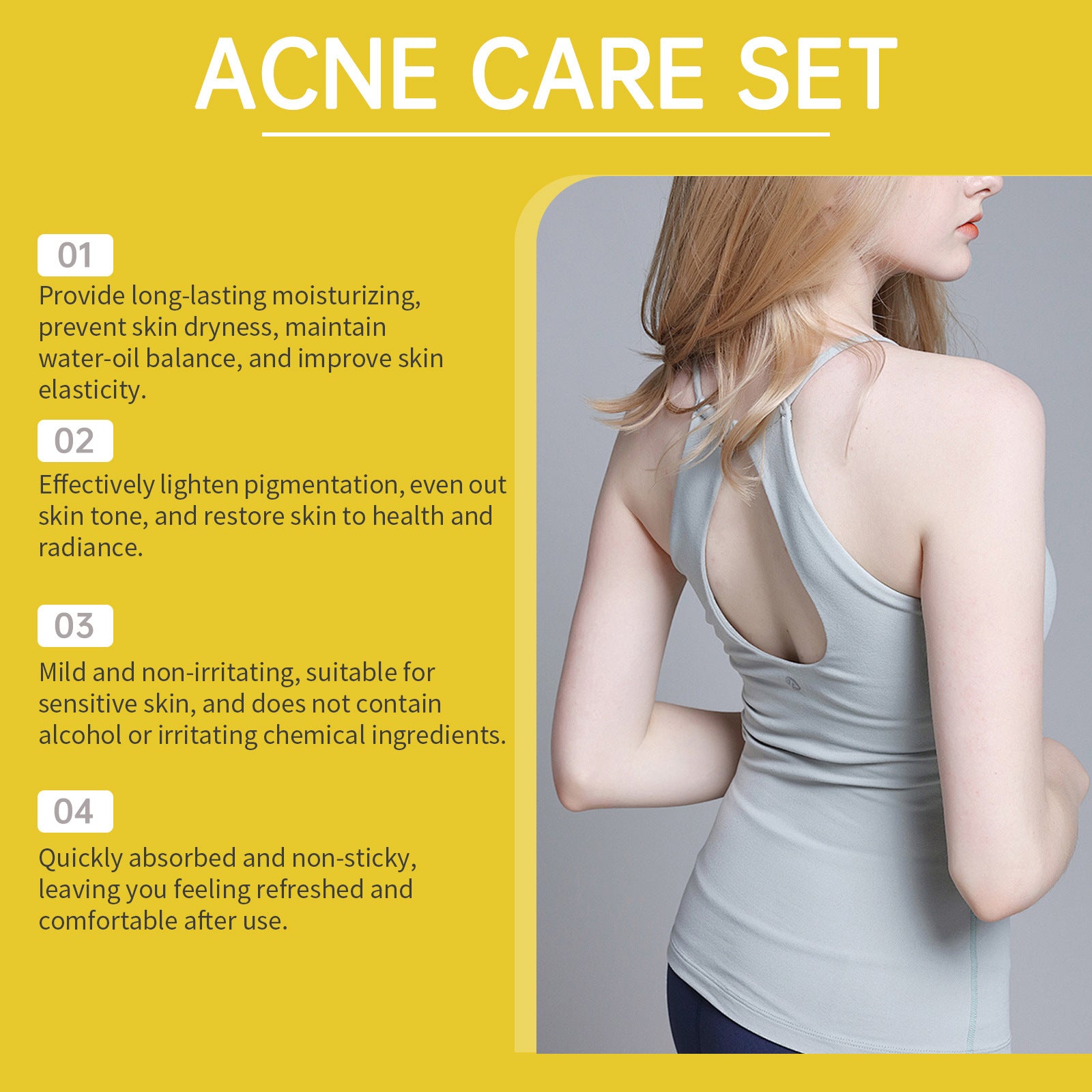 Akne-Hautpflege-Set Care Tender